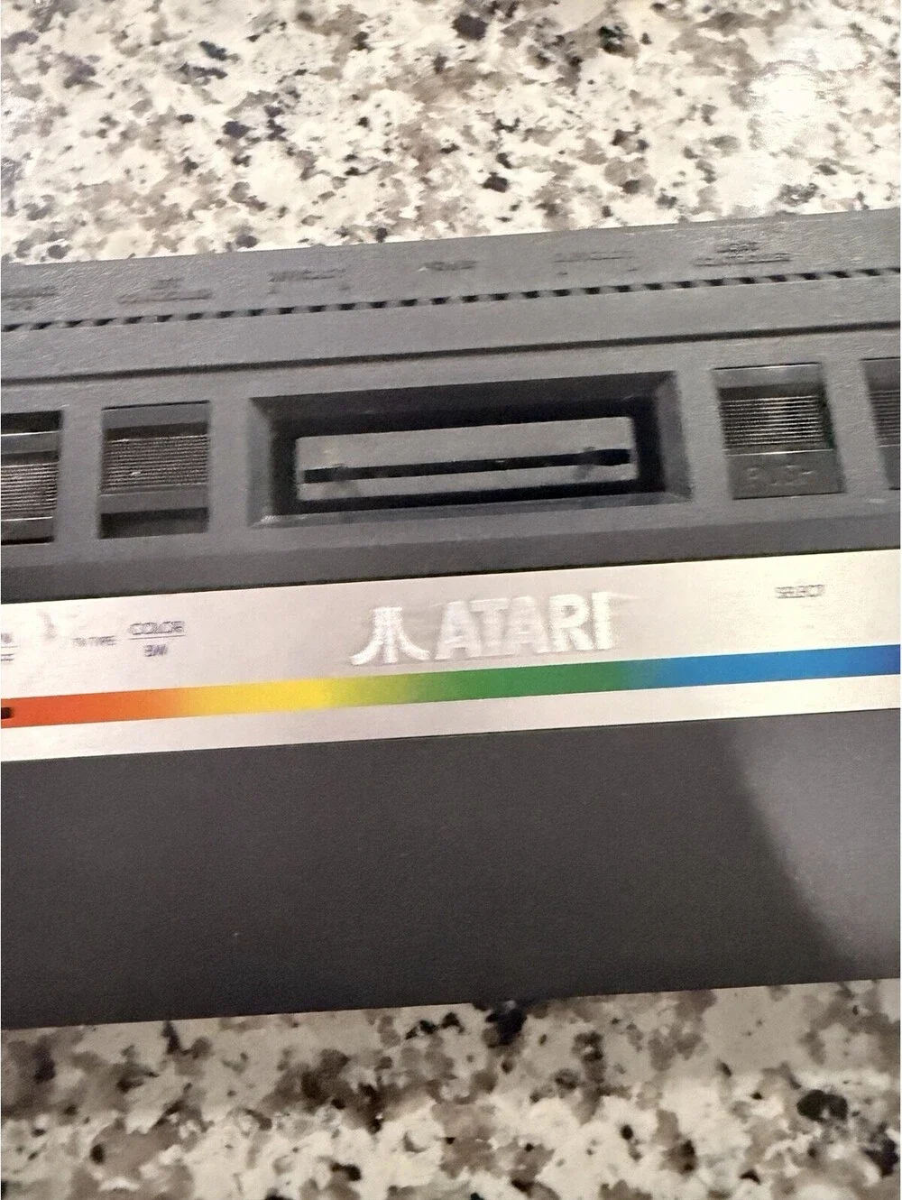 Atari 2600 Jr. Rainbow Game - Console ONLY - Vintage - VTG *